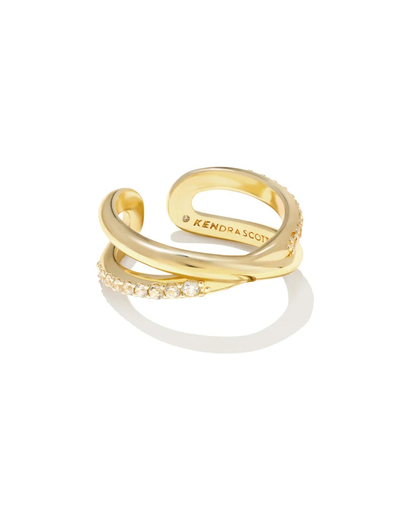 Kendra Scott Annie Infinity Ring Gold