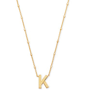 Load image into Gallery viewer, Letter Pendant Necklace - Gold