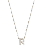 Load image into Gallery viewer, Letter Pendant Necklace - Silver