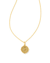 Load image into Gallery viewer, Kendra Scott Letter Disc Reversible Pendant Necklace