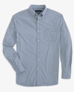 Southern Tide Men's Micro Gingham BRRR Intercoastal Sport Shirt