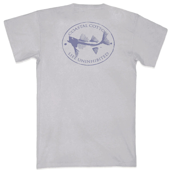 Coastal Cotton Oval SS Tee Grey