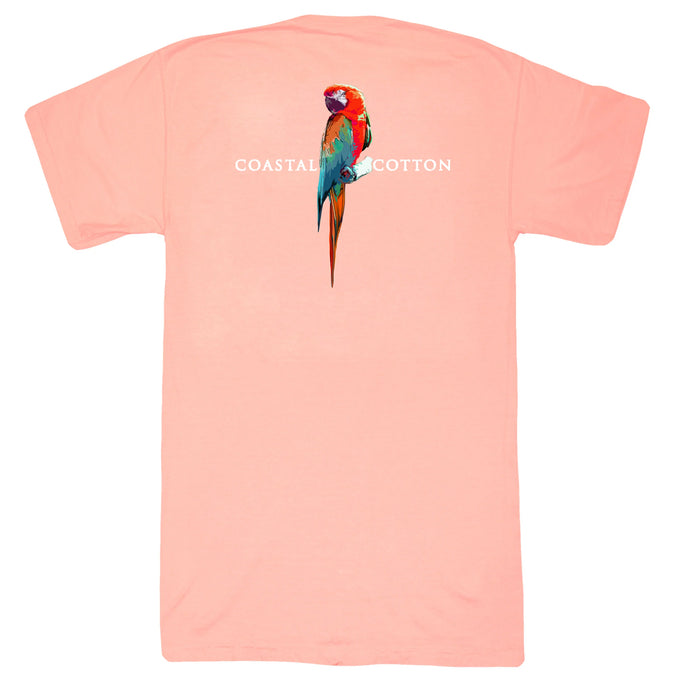 Coastal Cotton Mango Parrot SS Tee